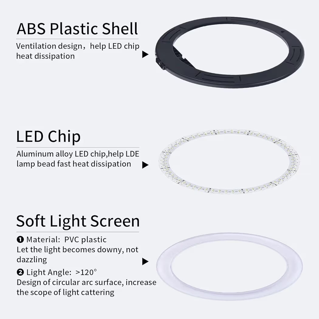 12" ring light