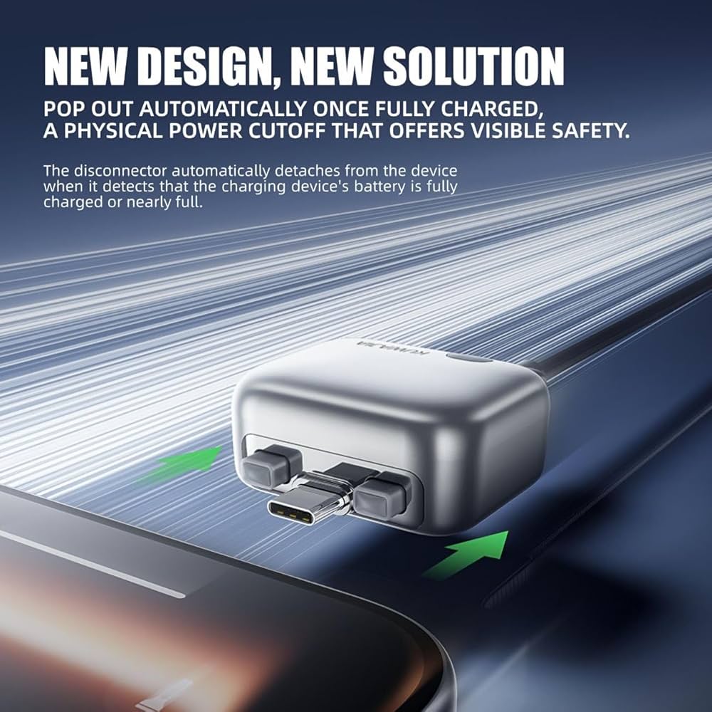 Auto-Disconnect Phone Charger